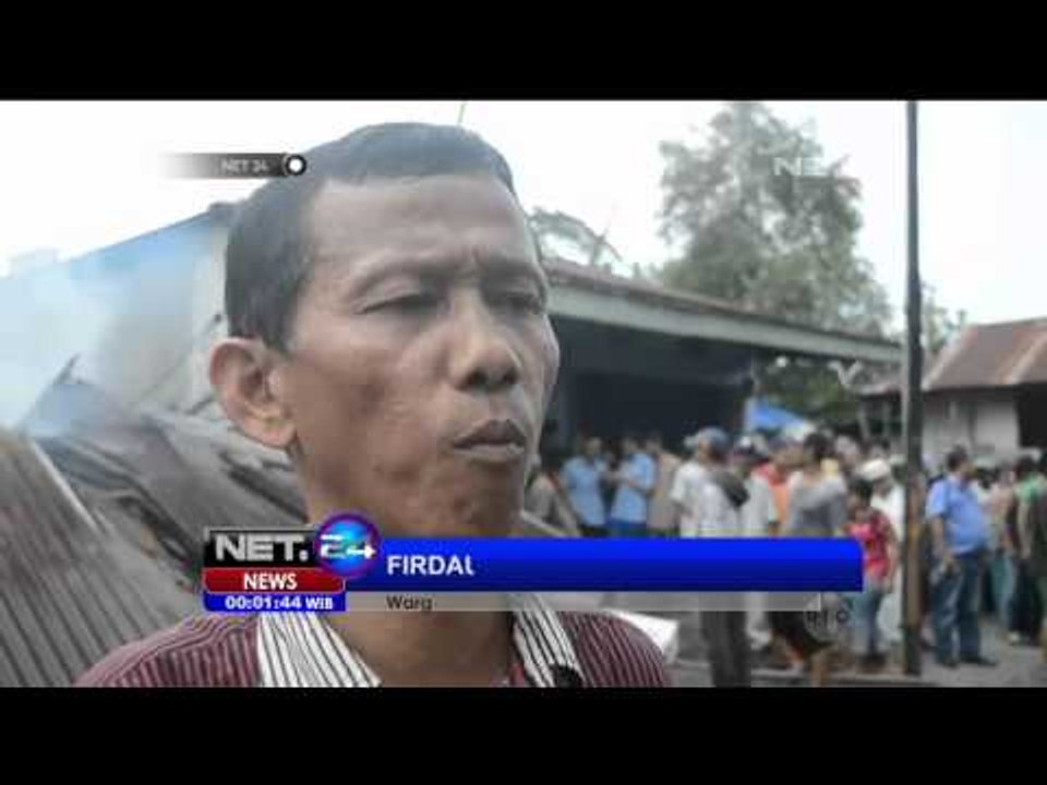 45 Rumah di Pekanbaru Ludes Terbakar - NET24
