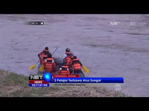 Akibat Selfie Di Sungai 6 Pelajar Terbawa Arus Sungai - NET24