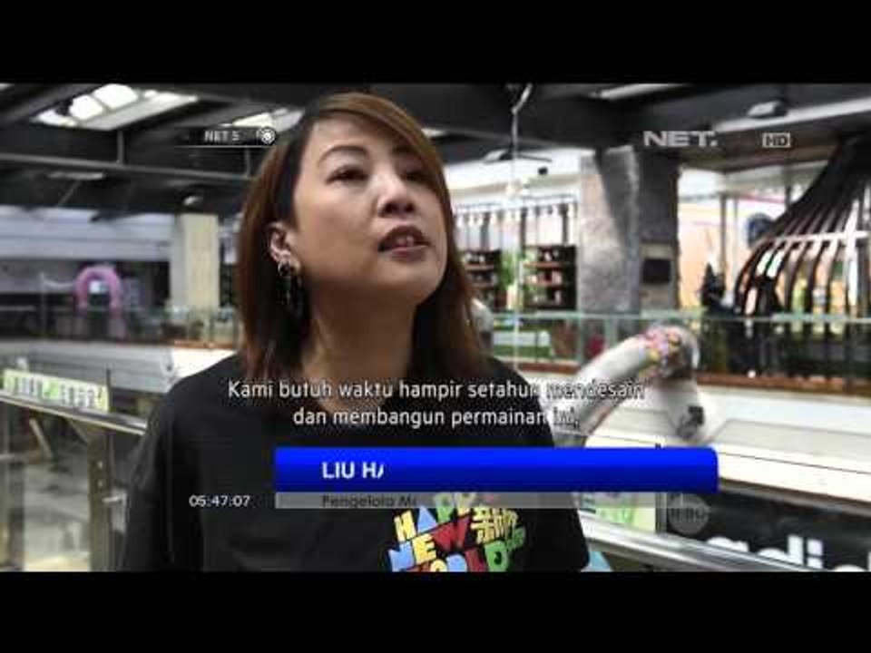 Sensasi Menikmati Permainan Ekstrim Seluncur Raksasa di Cina - NET5