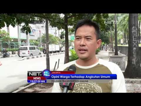 Suara Masyarakat Polemik Transportasi Online - NET12