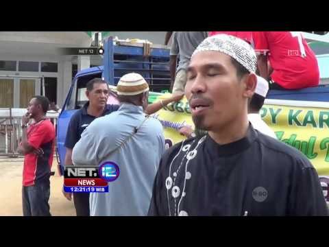 Aksi Dorong-dorongan Warga Sorong Untuk Antre Zakat -NET12