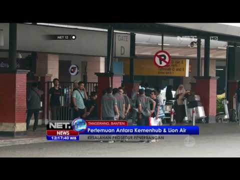 Live Report Pemeriksaan Prosedur Penurunan Penumpang Lion Air - NET12