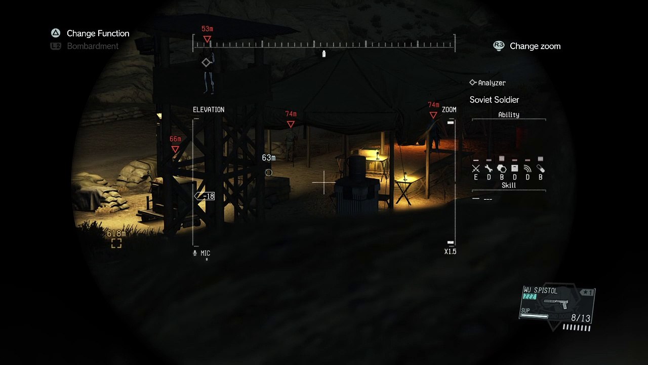 MGS V "Bombs away"