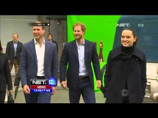 Pangeran William Kunjungi Studi Pembuatan Film Star Wars - NET12