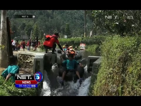 Bermain Air di Kaki Gunung Lawu Hanya Dengan Sepuluh Ribu Rupiah - NET5