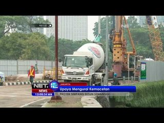 Suasana Pasca Pengalihan Arus Lalu Lintas Jalur Cepat Semanggi  - NET12