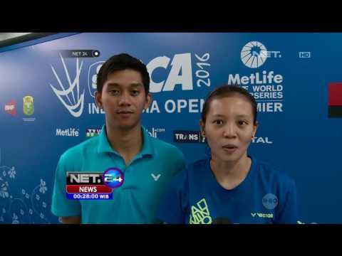 4 Wakil Indonesia di Ganda Campuran Lolos ke Babak Kedua - NET24