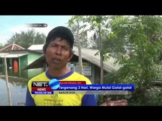Tergenang Air 3 Hari, Warga Mulai Gatal gatal - NET24