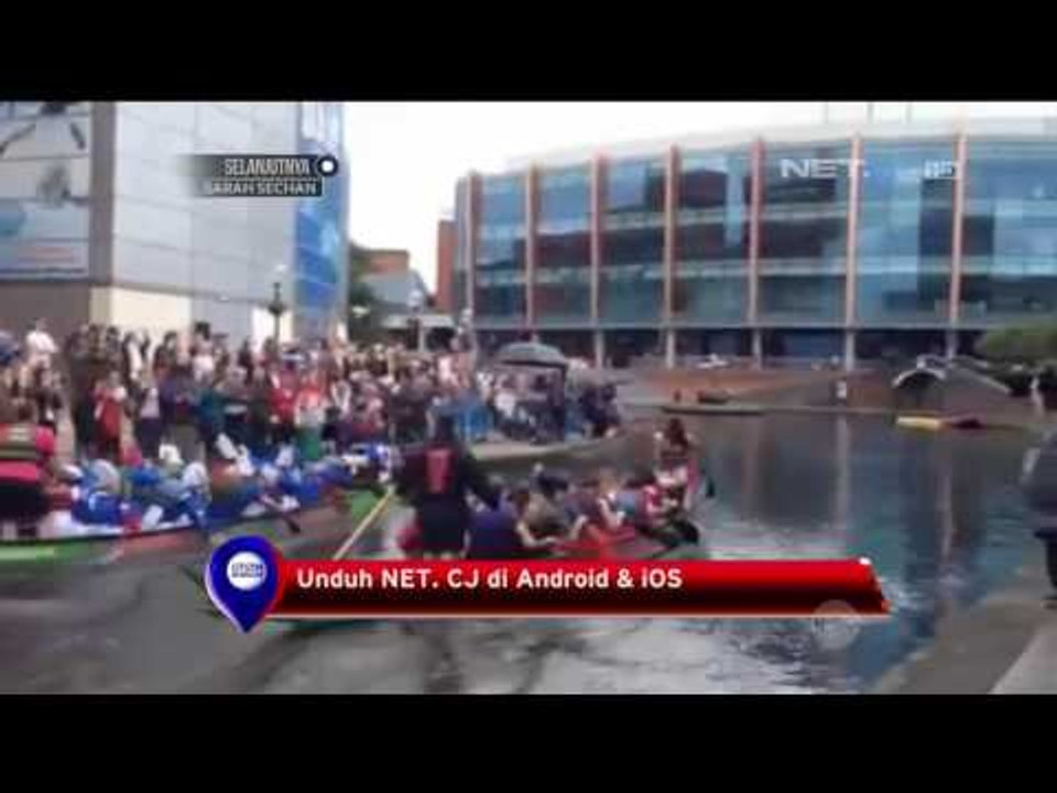 Simak Keseruan Lomba Perahu Naga di Brimingham...