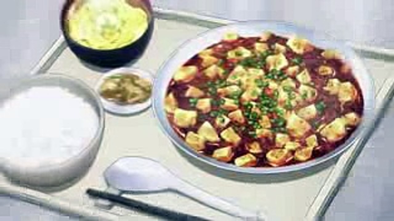 【食戟のソーマ】幸平流麻婆豆腐定食【3期 アニメ 2話】飯テロ注意