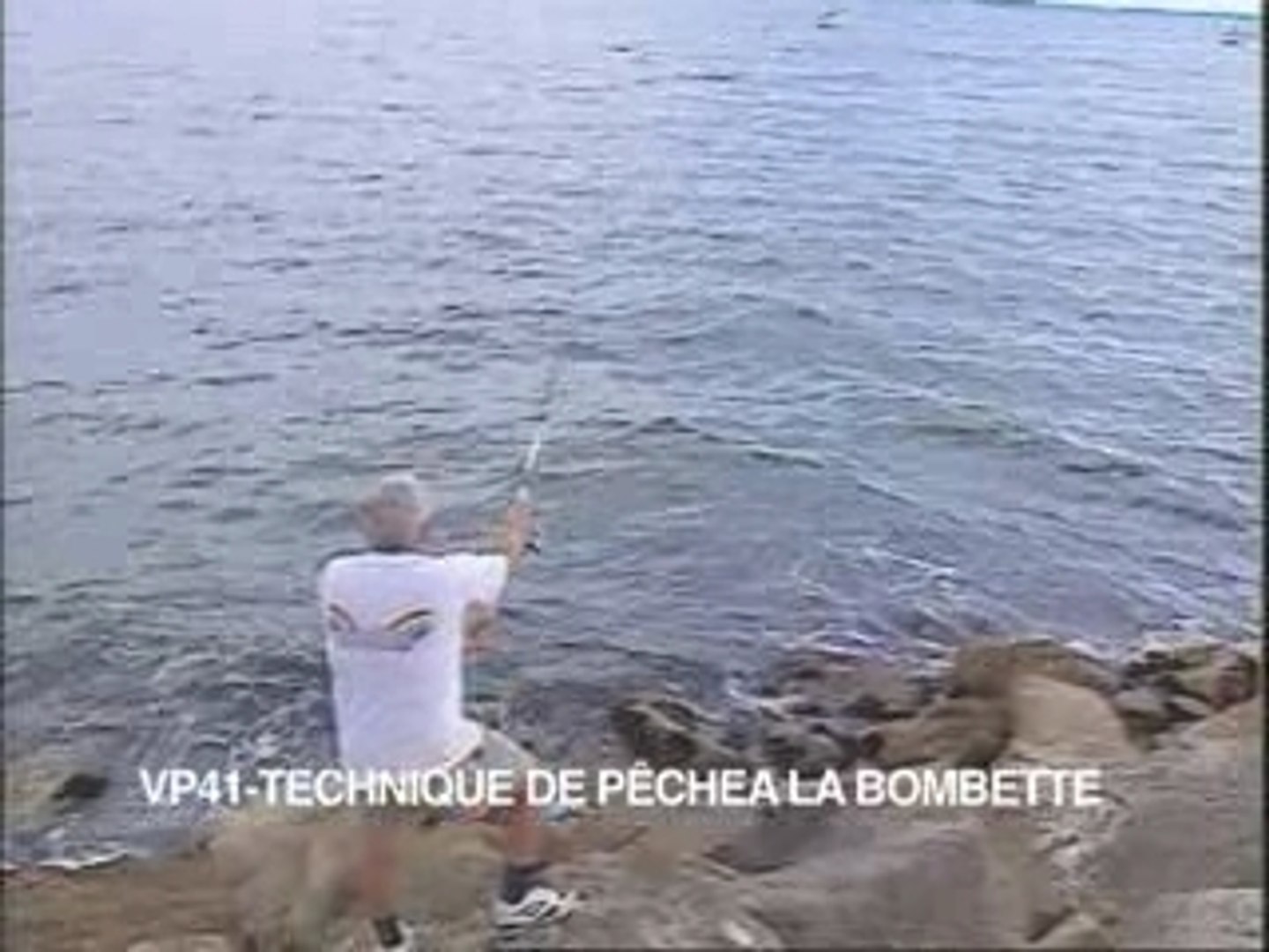Technique de pêche à la bombette 
