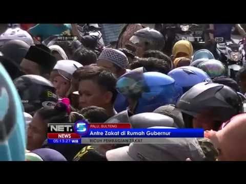 Warga Berdesakan Antre Zakat di Rumah Gubernur - NET5