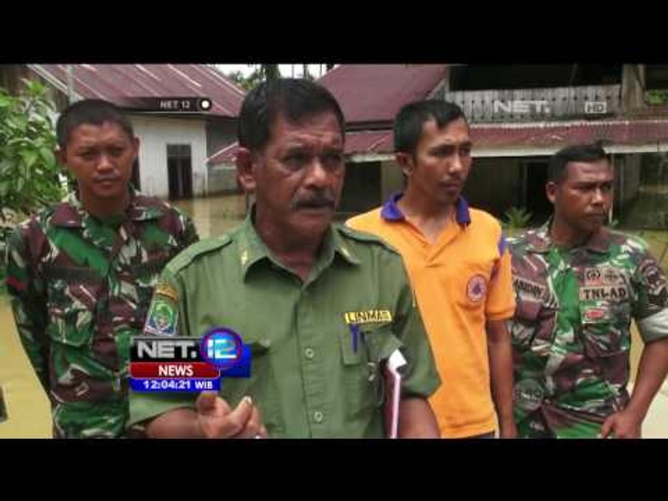 Akibat Sungai Meluap 13 Desa di Aceh Jaya Terendam Banjir - NET12