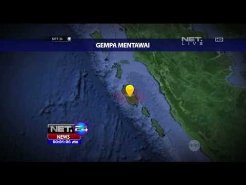 Gempa Berkekuatan 5,3 SR Guncang kepulauan Mentawai - NET24