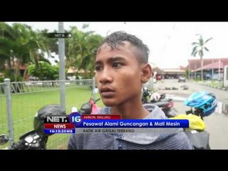 Terguncang dan Mati Mesin, 177 Penumpang Terlantar di Bandara - NET16