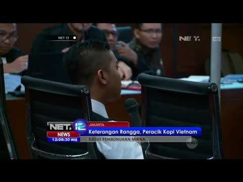 Kesaksian Rangga, Barista Kafe Olivier - Sidang Jessica-Mirna -NET12 21 Juli
