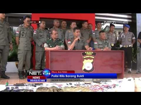 Satuan Tugas Tinombala Rilis Barang Bukti Santoso - NET24