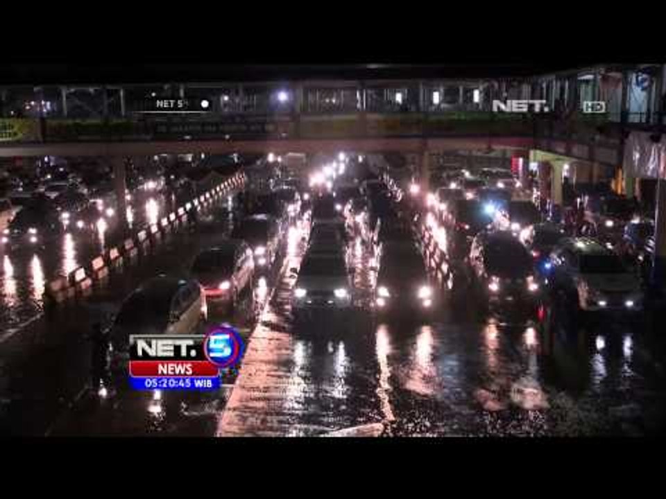 Ribuan Kendaraan Antri Mengular di Pelabuhan Merak - NET5