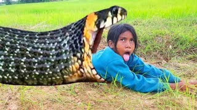 Terrifying!! Brave Sisters Fearlessly Catch Two Big Snakes From Hole (Part 2)