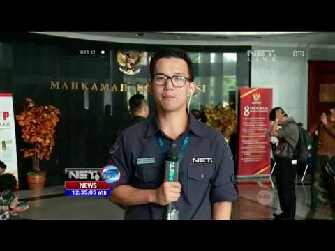 Live Report Sidang Uji Materi Pilkada - NET12