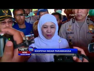 Download Video: Mensos Kunjungi Posko Siaga Bencana Erupsi Gunung Raung - NET16