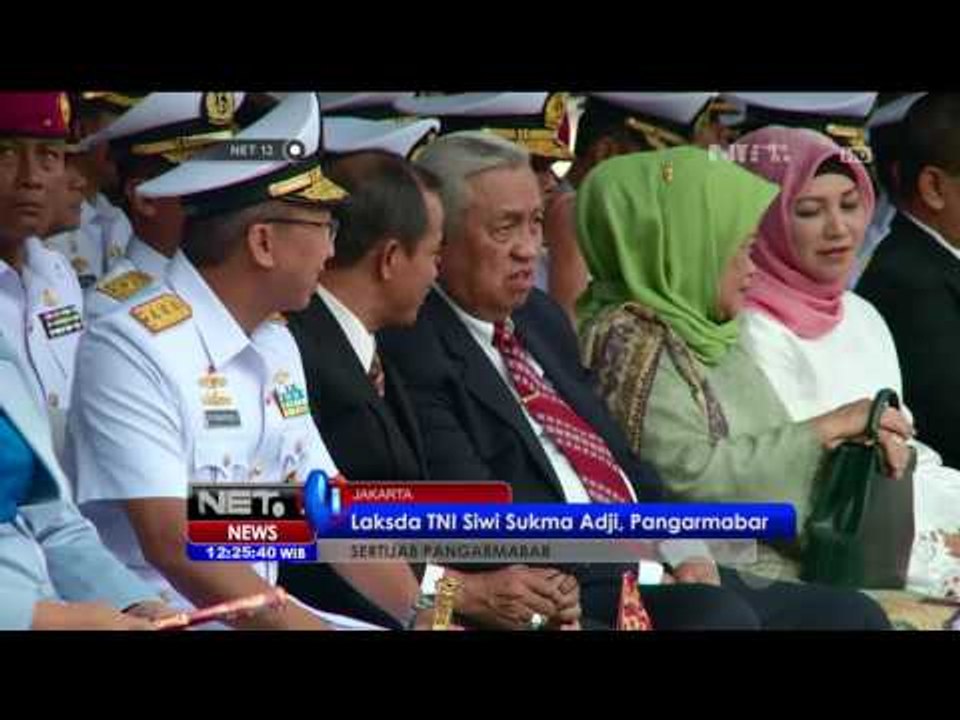 Upacara Sertijab Pangarmabar Laksada TNI Siwi Sukma Adji - NET12