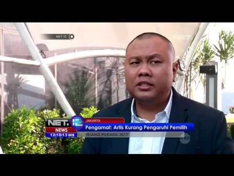 Parpol Gandeng artis Jadi Juru Kampanye - NET 12