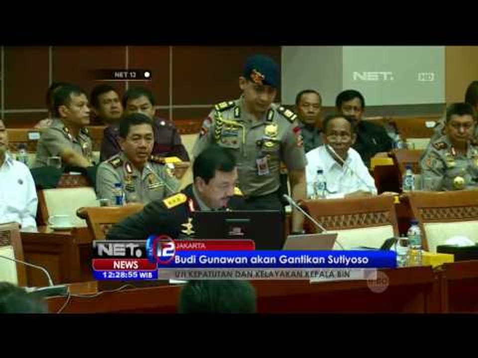 Uji Kepatutan dan Kelayakan Kepala BIN Komjen Budi Gunawan - NET12