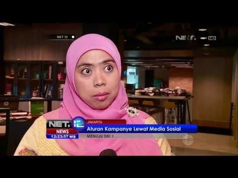 Aturan Kampanye Lewat Media Sosial - NET 12