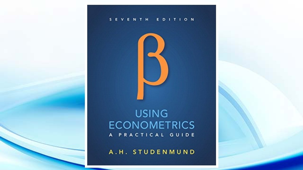 Download PDF Using Econometrics: A Practical Guide (7th Edition) FREE