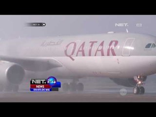 Water Salute Sambut Kedatangan Owi Butet - NET24