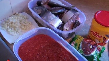 Making Fresh Fish Stew