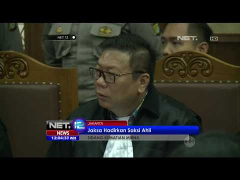 Jaksa Hadirkan Saksi Ahli di Sidang Lanjutan Kematian Mirna - NET12