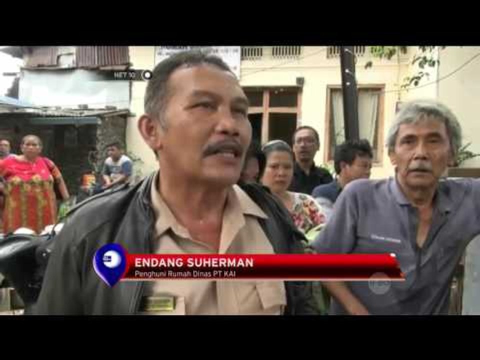 Eksekusi Rumah Dinas PT. KAI - NET 10