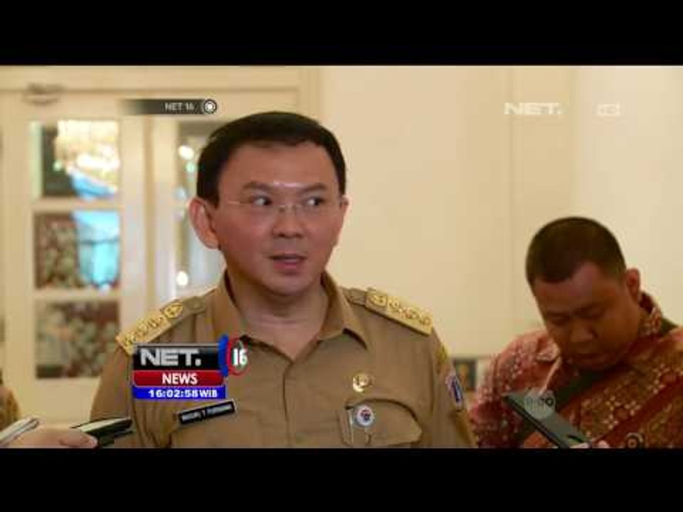 Ahok Tak Takut Jika 7 Partai Berkoalisi Ajukan Nama Lain Sebagai Tandingan - NET16