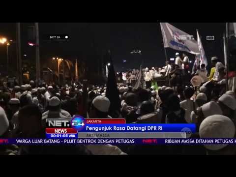 Usai Membubarkan Diri dari Istana Presiden, Peserta Aksi Damai Bergerak ke Gedung DPR RI - NET24