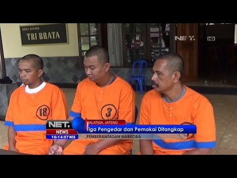Gagal Sembunyikan Narkoba di Bungkus Makanan, Ketiga Pelaku ini Ditangkap di Salatiga - NET 16