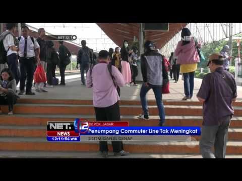 Seiring Resminya Sistem Ganjil Genap, Penumpang KRL Tak Meningkat - NET12
