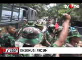 Eksekusi Asrama TNI AD Deli Serdang Berjalan Ricuh