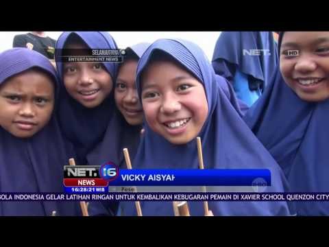 3000 Pelajar Memainkan Angklung Secara Bersamaan Peringati Hari Angklung Nasional - NET16