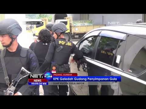 KPK Geledah Gudang Penyimpanan Gula - NET24