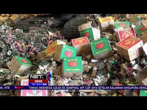 BPOM RI Musnahkan Ratusan Ribu Obat Tradisional Berbahaya Di Karangan Jawa Barat - NET 5