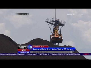 Evakuasi Batu Bara dari Kapal Tenggelam di Sumenep Butuh Waktu 30 Jam - NET 16