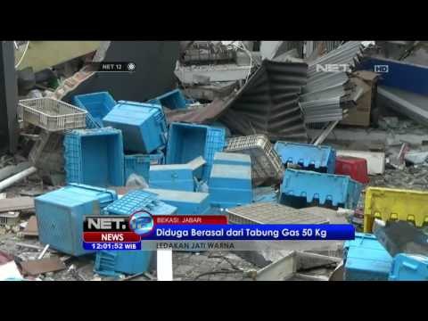 Ledakan Gas LPG Hancurkan Puluhan Bangunan di Bekasi - NET12