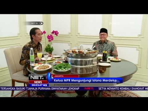 Ketua MPR Kunjungi Istana Merdeka - NET24
