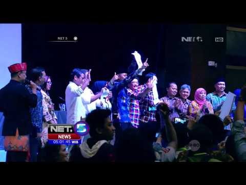 Undian Nomor Urut Cagub dan Cawagub DKI Jakarta - NET5
