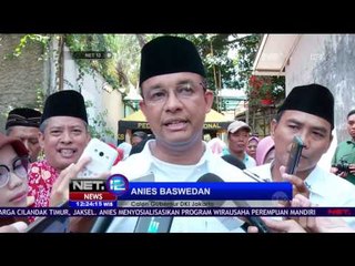Anies Janjikan Program Wirausaha Perempuan Mandiri - NET 12