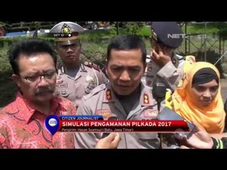 Pengamanan Pilkada Kota Batu - NET 10