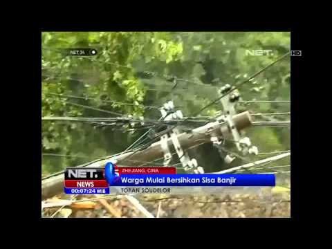 Dampak Topan Soudelar di Wilayah Cina - NET24