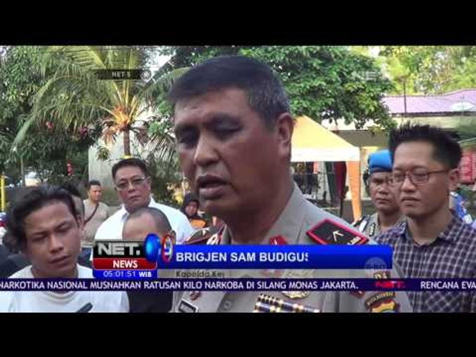 Penyergapan Kurir Narkoba yang Membawa 50 Ribu Butir Ekstasi Asal Malaysia - NET5